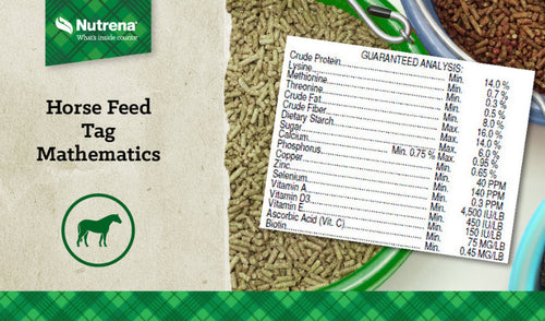 Horse Feed Tag Mathematics
